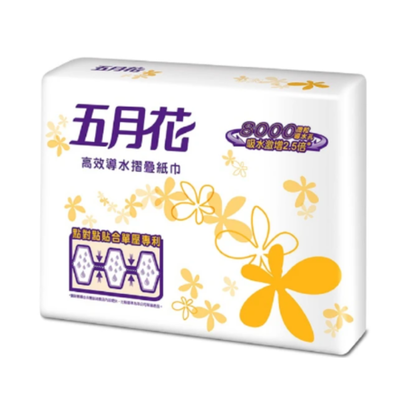 五月花高效導水擦手紙